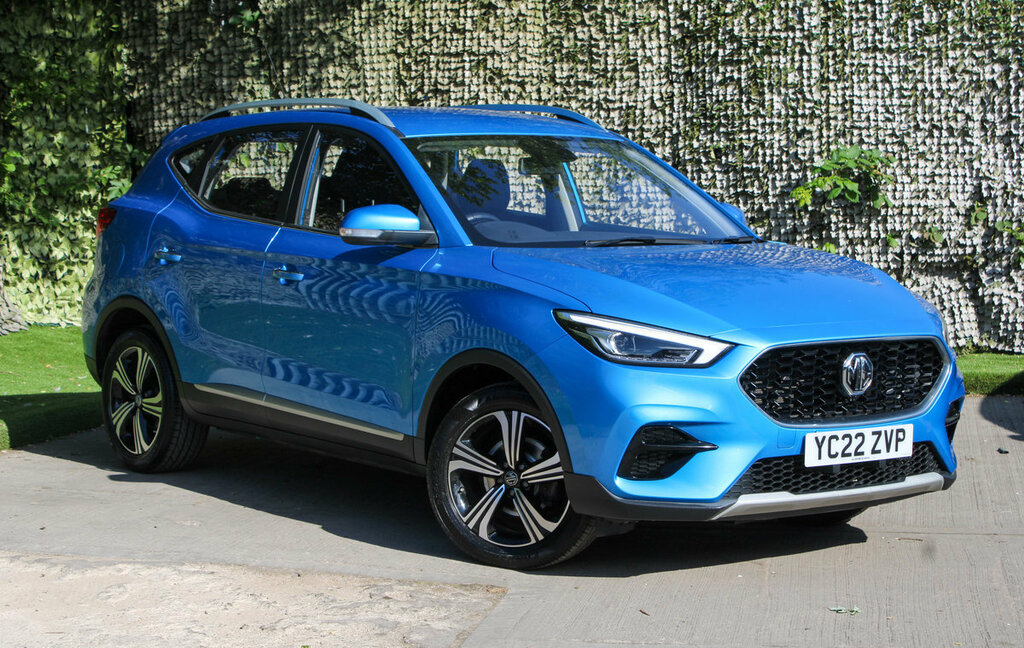 MG ZS Excite Blue