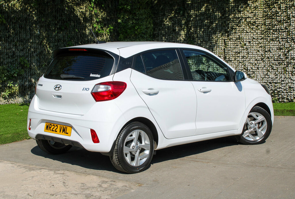 Hyundai I10 Se Connect White #4