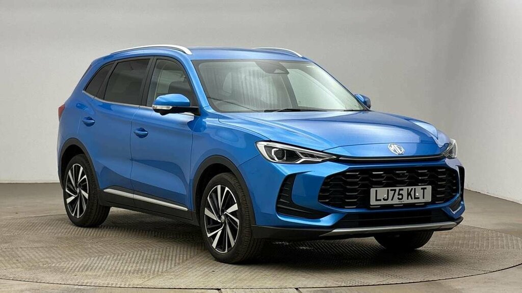 MG ZS Hybrid Trophy Blue