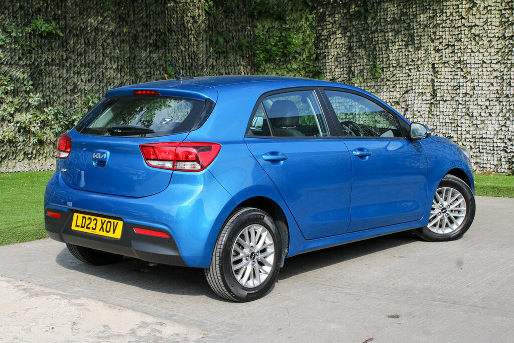 Kia RIO 2 Blue #4