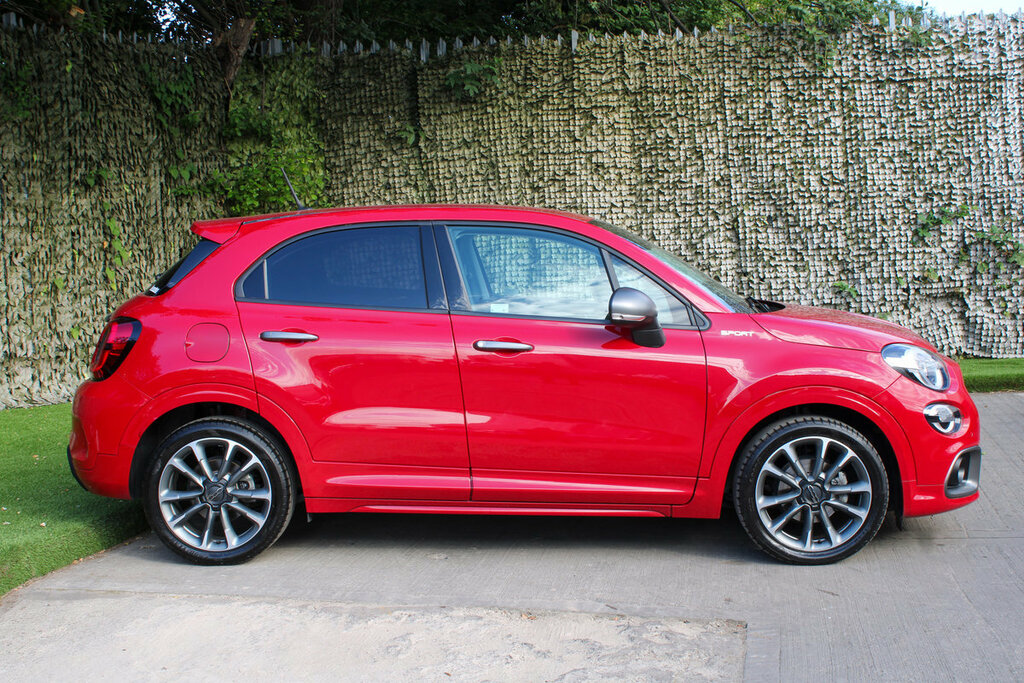 Fiat 500X Sport Red #3