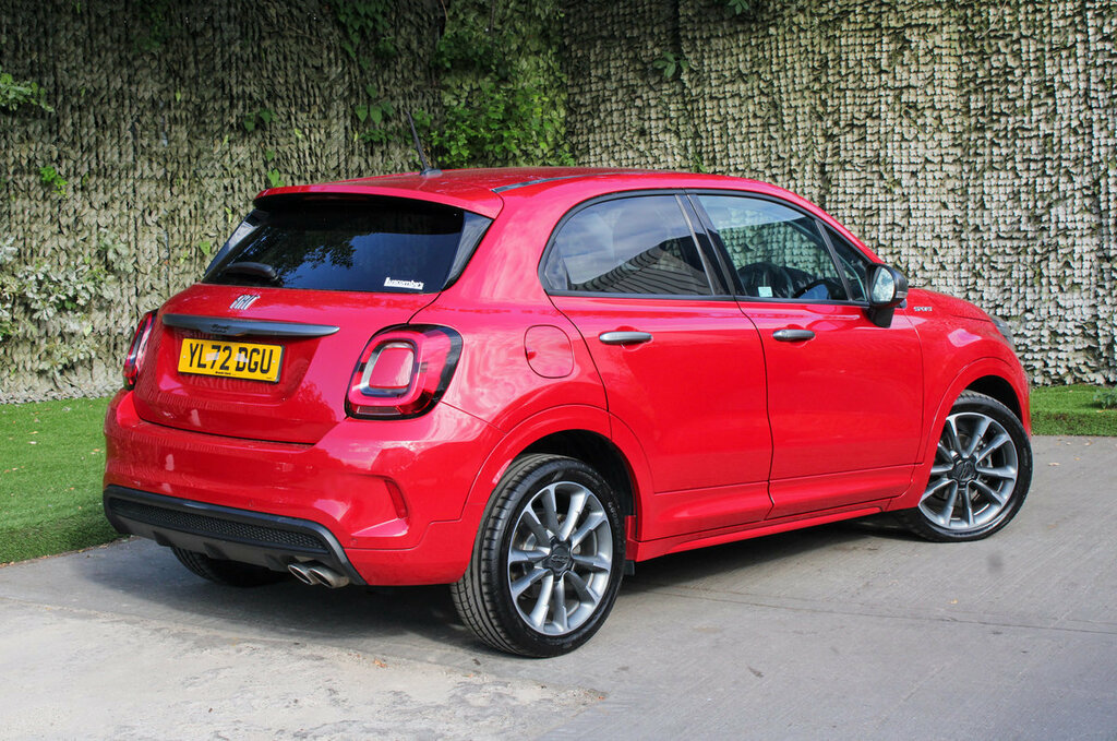 Fiat 500X Sport Red #4