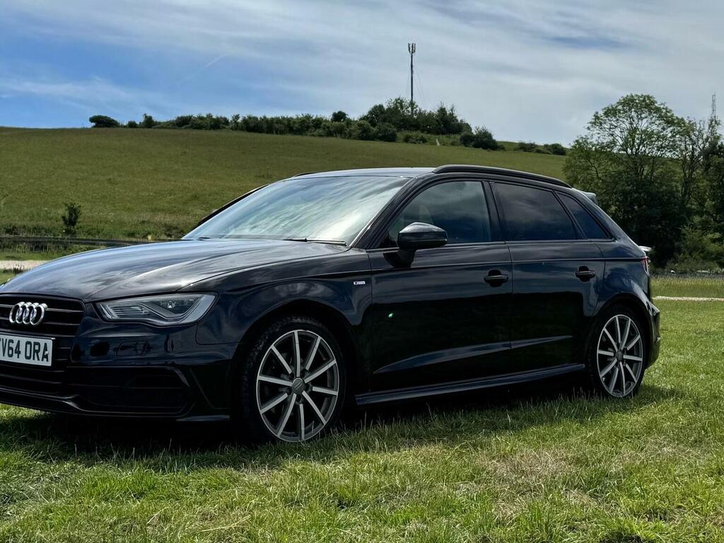 Audi A3 1.4 Tfsi Cod S Line Sportback Euro 6 Ss Black #4