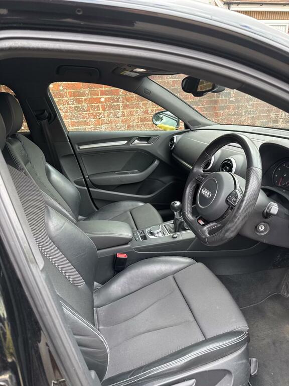 Audi A3 1.4 Tfsi Cod S Line Sportback Euro 6 Ss Black #3