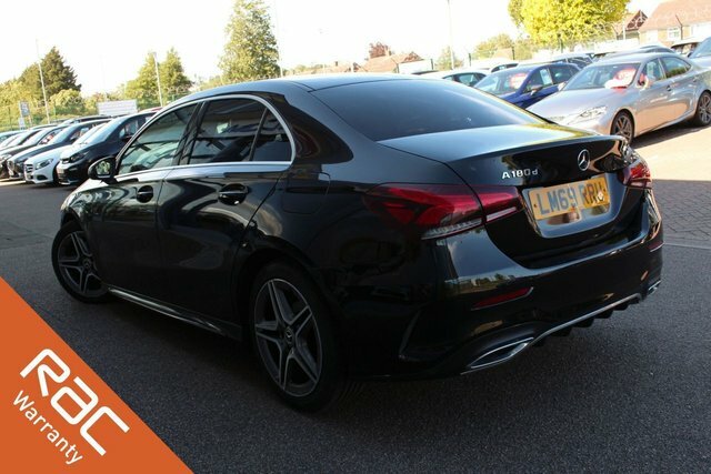 Mercedes-Benz A Class 1.5 A180d Amg Line Saloon 7G-dct Euro 6 LM69RRU Black #5