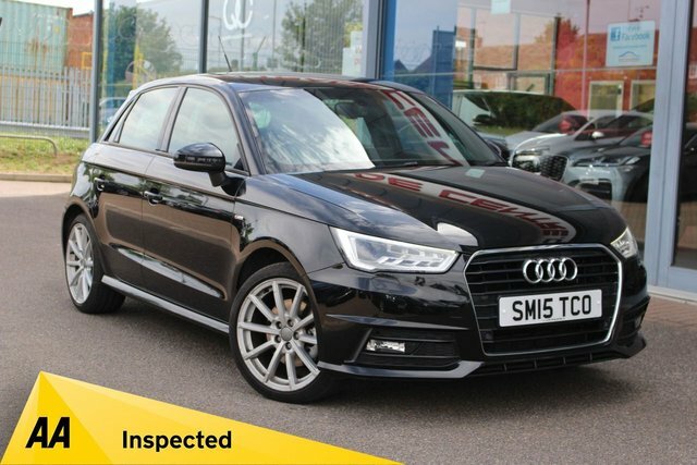 Audi A1 1.4 Tfsi Cod S Line Sportback S Tronic Black