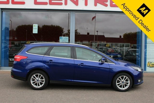 Ford Focus 1.5 Tdci Zetec Estate Euro 6 S Blue #2