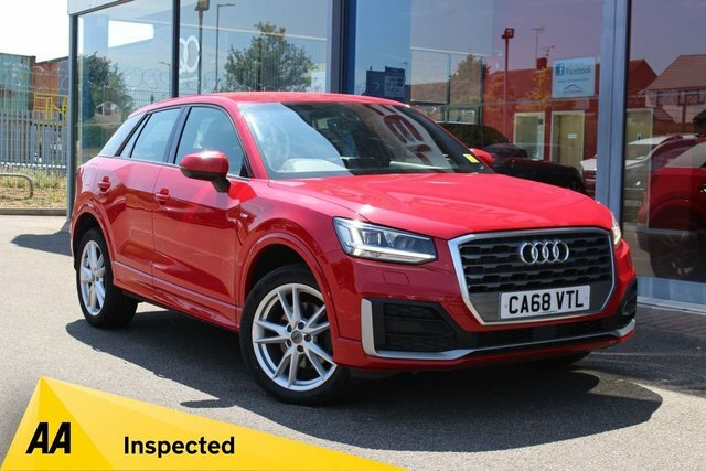 Audi Q2 1.6 Tdi 30 S Line Suv Euro 6 S CA68VTL Red