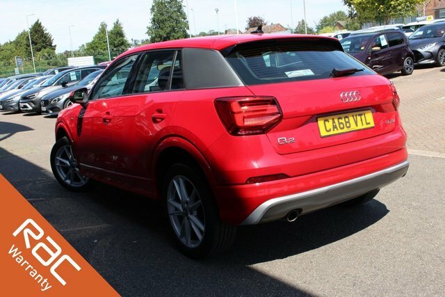 Audi Q2 1.6 Tdi 30 S Line Suv Euro 6 S CA68VTL Red #5