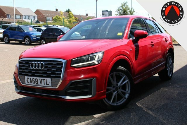 Audi Q2 1.6 Tdi 30 S Line Suv Euro 6 S CA68VTL Red #4