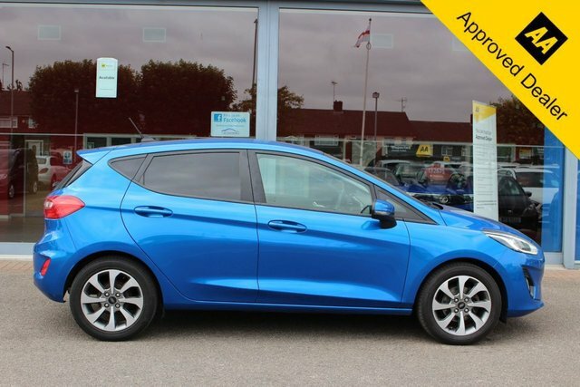 Ford Fiesta 1.0T Ecoboost Trend Hatchback Eu HT69YKE Blue #2