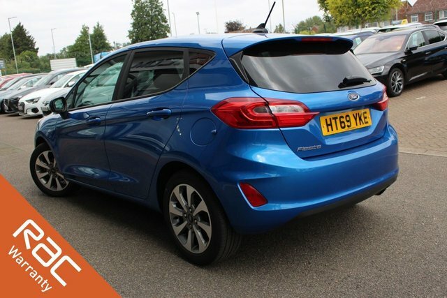 Ford Fiesta 1.0T Ecoboost Trend Hatchback Eu HT69YKE Blue #5