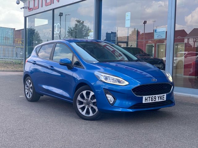 Ford Fiesta 1.0T Ecoboost Trend Hatchback Eu Blue