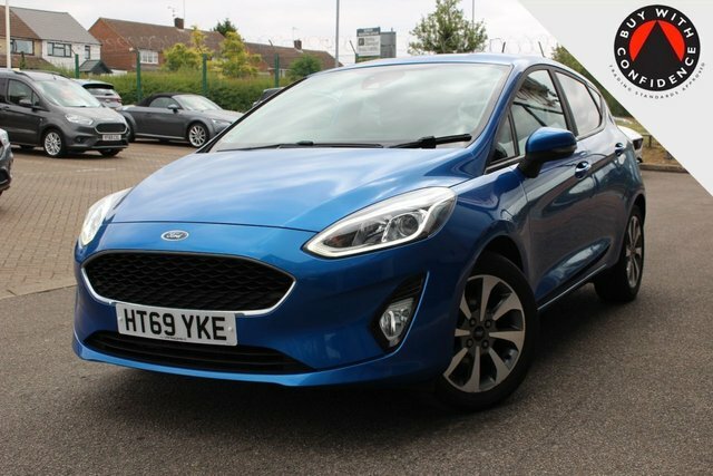 Ford Fiesta 1.0T Ecoboost Trend Hatchback Eu HT69YKE Blue #4