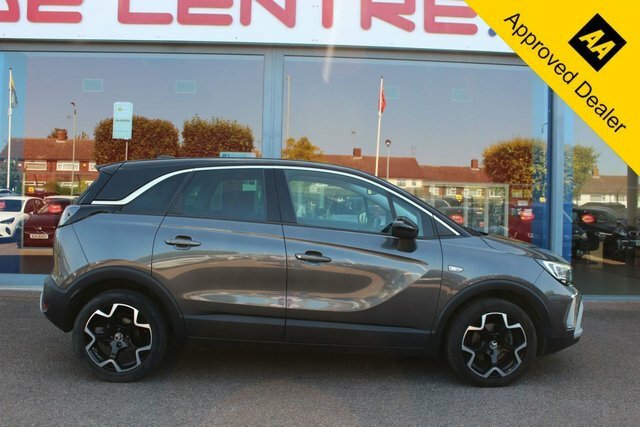 Vauxhall Crossland 1.2 Turbo Elite Nav Suv Euro 6 DY21CCO Grey #2