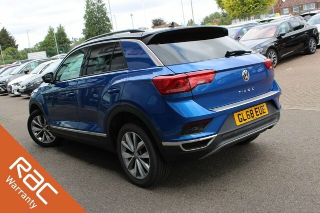 Volkswagen T-Roc 1.5 Tsi Gpf Evo Design Suv Dsg Euro 6 Blue #3