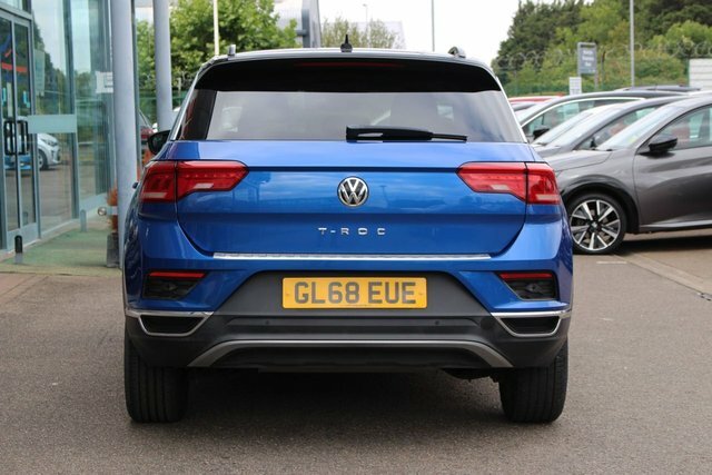 Volkswagen T-Roc 1.5 Tsi Gpf Evo Design Suv Dsg Euro 6 Blue #4