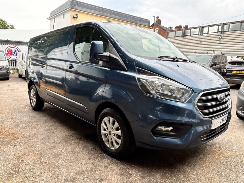 Ford Transit Custom 300 Limited Ecoblue YH21DKW Blue #2