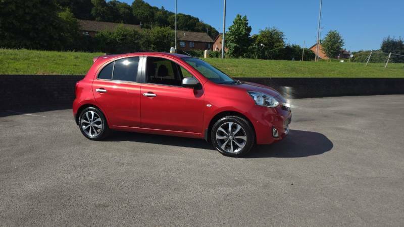 Nissan Micra 1.2 N-tec Red #4