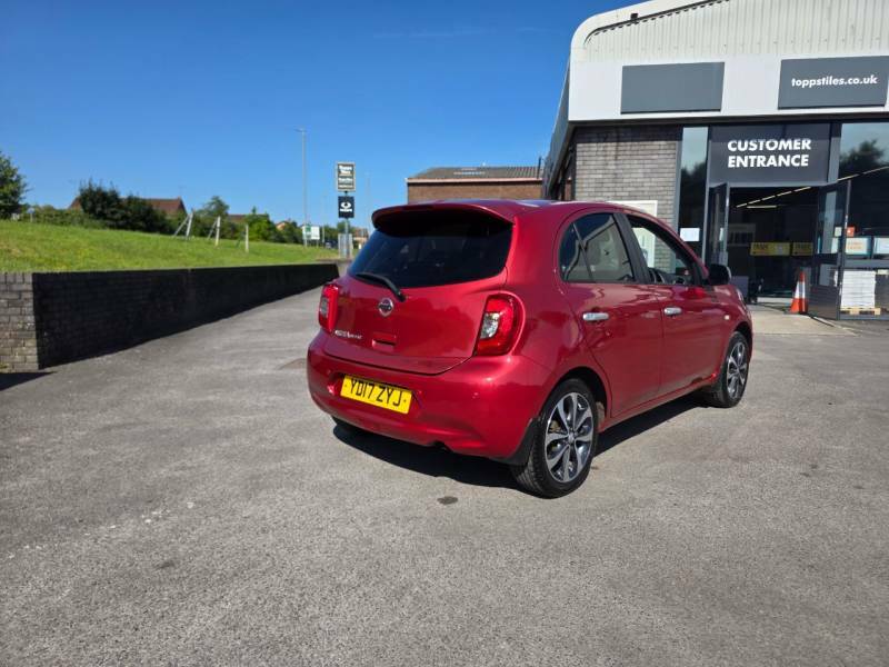 Nissan Micra 1.2 N-tec Red #6