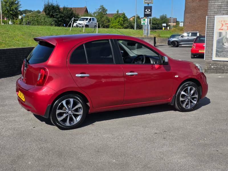 Nissan Micra 1.2 N-tec Red #3