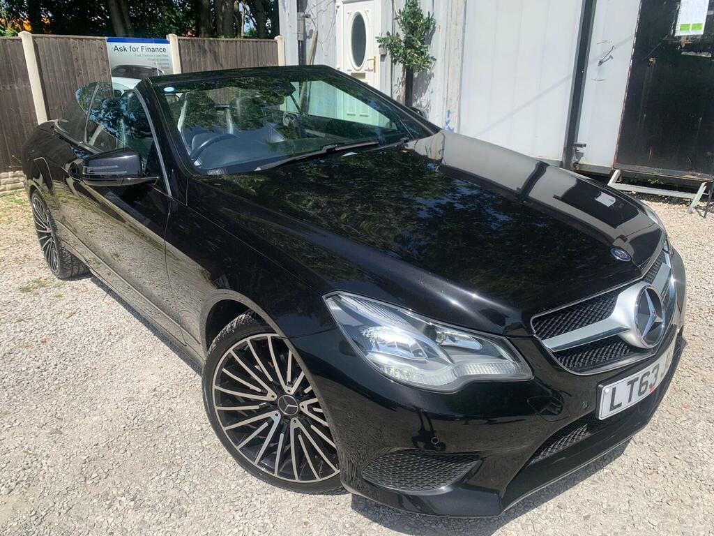 Mercedes-Benz E Class Convertible 2.1 E220 Cdi Se Cabriolet G-tronic Eu Black