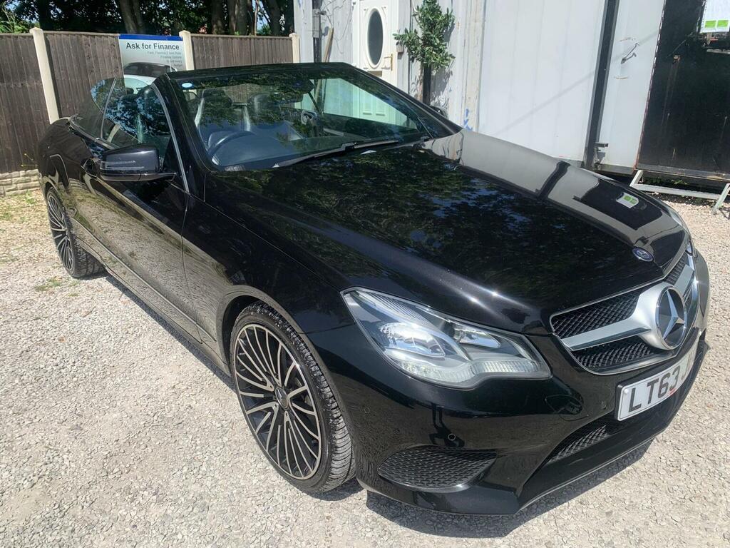 Mercedes-Benz E Class Convertible 2.1 E220 Cdi Se Cabriolet G-tronic Eu LT63JUO Black #6