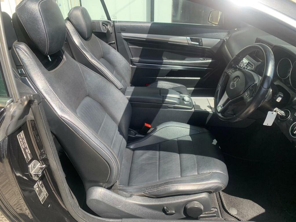 Mercedes-Benz E Class Convertible 2.1 E220 Cdi Se Cabriolet G-tronic Eu LT63JUO Black #2