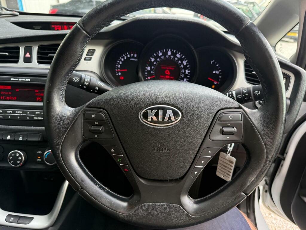 Kia Ceed Estate 1.6 Crdi Ecodynamics 2 Sportswagon Euro 5 White #34