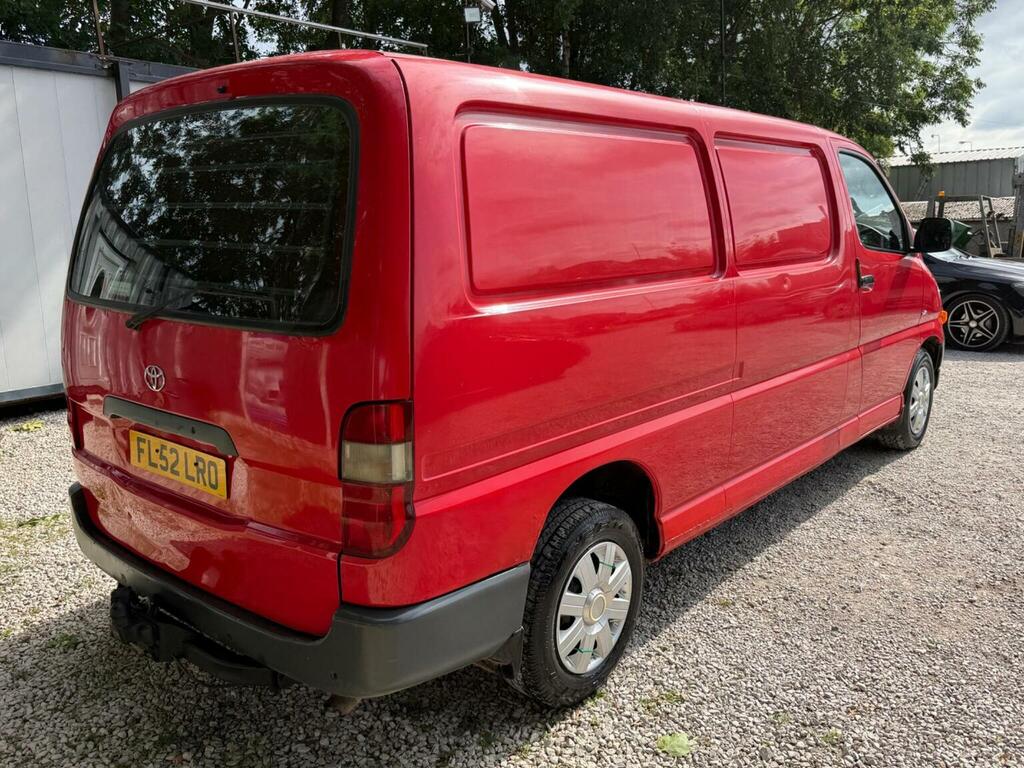 Toyota HiAce Panel Van 2.5 D-4d 280 Gs 2 Side1 Rear Door 20 #9