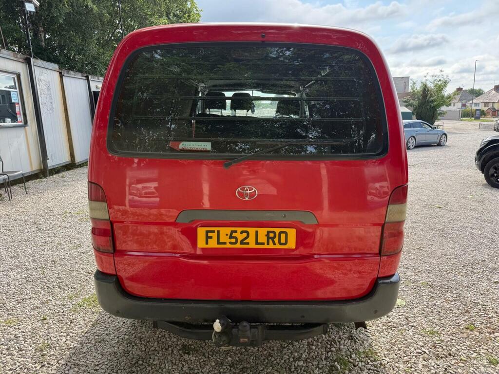 Toyota HiAce Panel Van 2.5 D-4d 280 Gs 2 Side1 Rear Door 20 #10