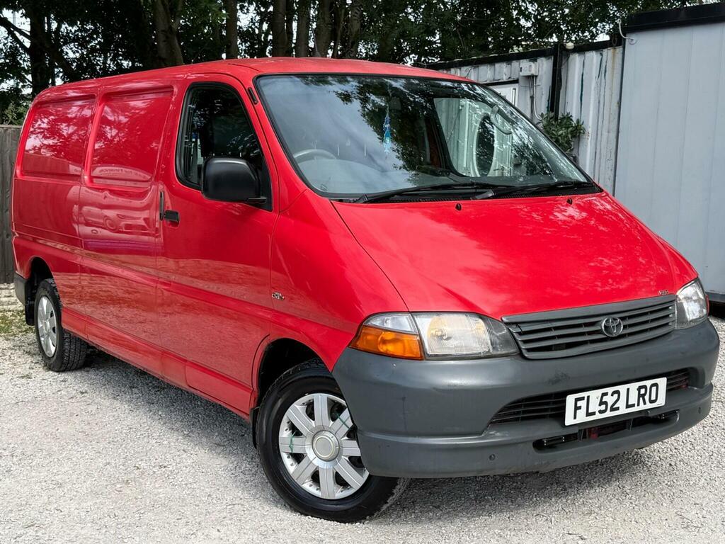 Toyota HiAce 2.5 D-4d 300 Gls 1 Side1 Rear Door Red
