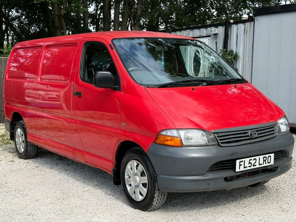 Toyota HiAce 2.5 D-4d 300 Gls 1 Side1 Rear Door Red #4