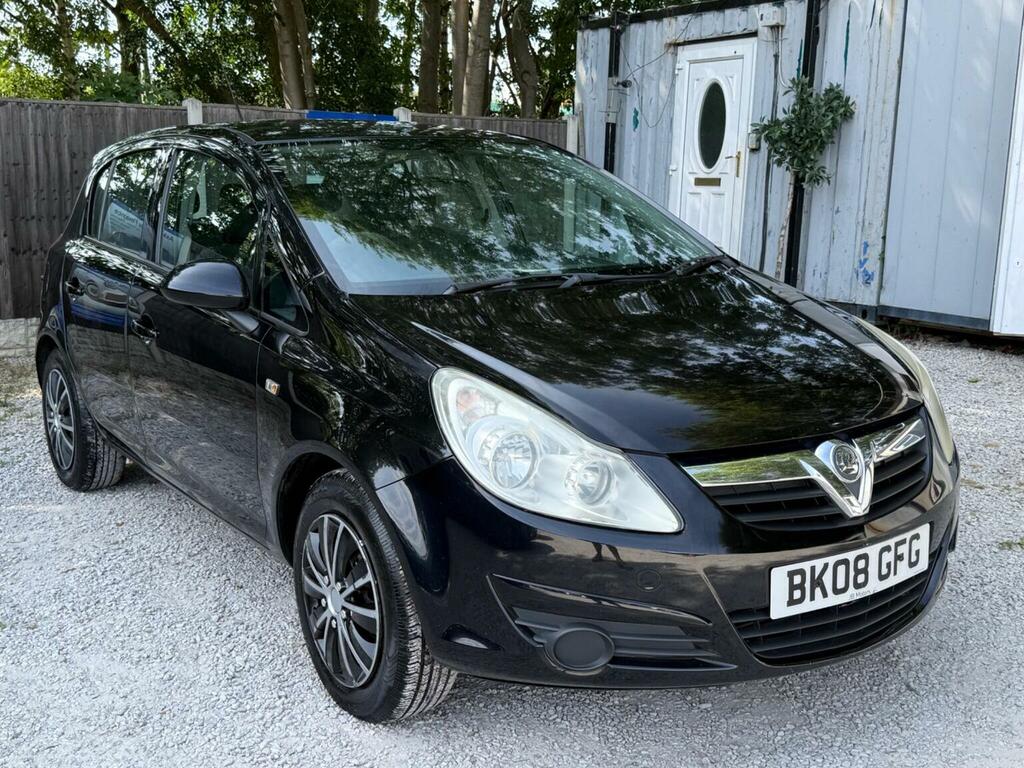 Vauxhall Corsa Hatchback 1.3 Cdti 16V Club 200808 BK08GFG Black #4