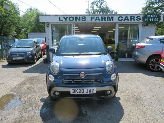 Fiat 500L 2020 1.4 City Cross Mpv Euro 6 Blue #2