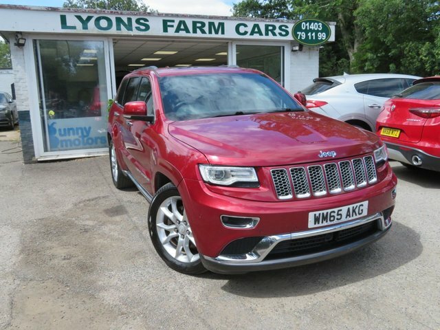 Jeep Grand Cherokee 2015 3.0 V6 Crd Summit Suv 4 Red