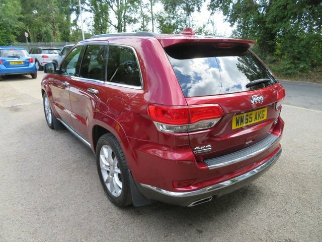 Jeep Grand Cherokee 2015 3.0 V6 Crd Summit Suv 4 Red #5