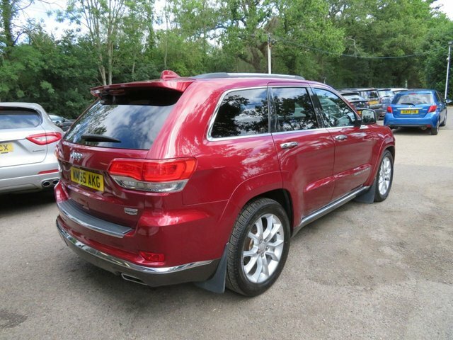 Jeep Grand Cherokee 2015 3.0 V6 Crd Summit Suv 4 Red #3