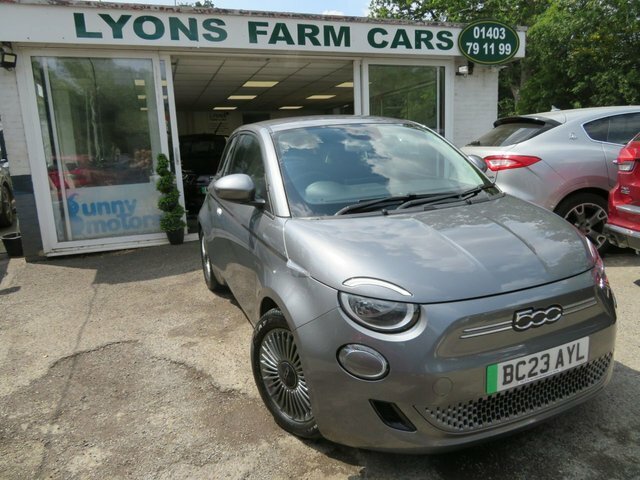 Fiat 500E 2023 42Kwh Icon Hatchback BC23AYL Grey
