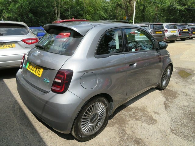 Fiat 500E 2023 42Kwh Icon Hatchback BC23AYL Grey #4