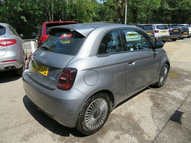 Fiat 500E 2023 42Kwh Icon Hatchback 118 P Grey #4