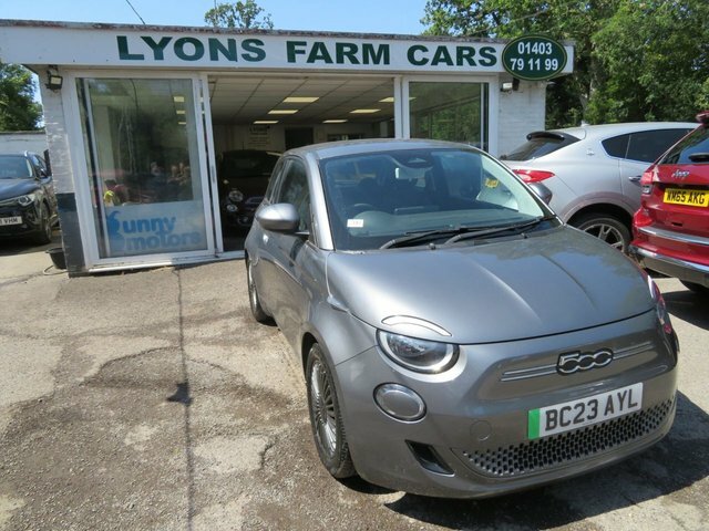 Fiat 500E 2023 42Kwh Icon Hatchback 118 P Grey