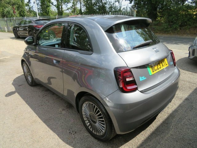 Fiat 500E 2023 42Kwh Icon Hatchback BC23AYL Grey #6