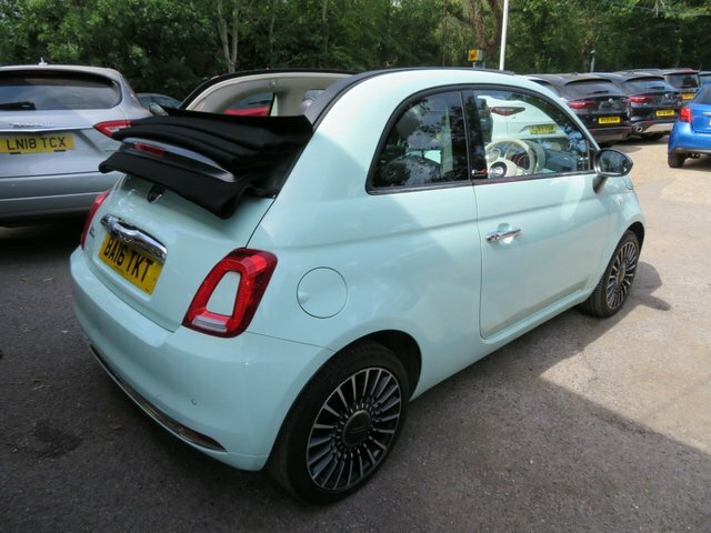 Fiat 500C 2016 1.2 Eco Lounge Convertible Green #5