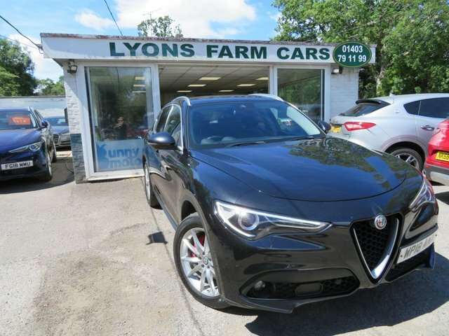 Alfa Romeo Stelvio 2018 2.2 Td Speciale Suv Q4 A Black