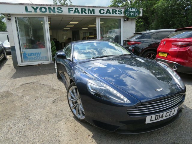 Aston Martin DB9 2014 6.0 V12 Coupe T-tronicii Euro 5 5 Blue
