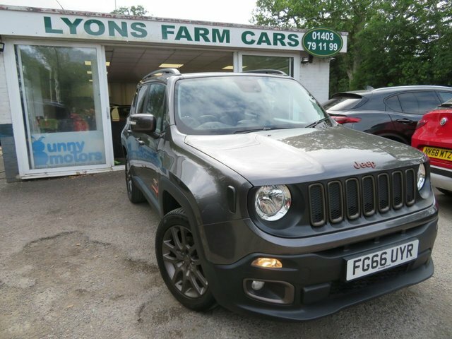 Jeep Renegade 2016 2.0 Multijetii 75Th Anniversary Suv Diese Grey