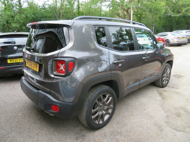 Jeep Renegade 2016 2.0 Multijetii 75Th Anniversary Suv Diese Grey #4