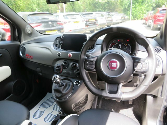 Fiat 500 2017 1.2 S Hatchback Euro 6 Ss EY66TXJ Black #6