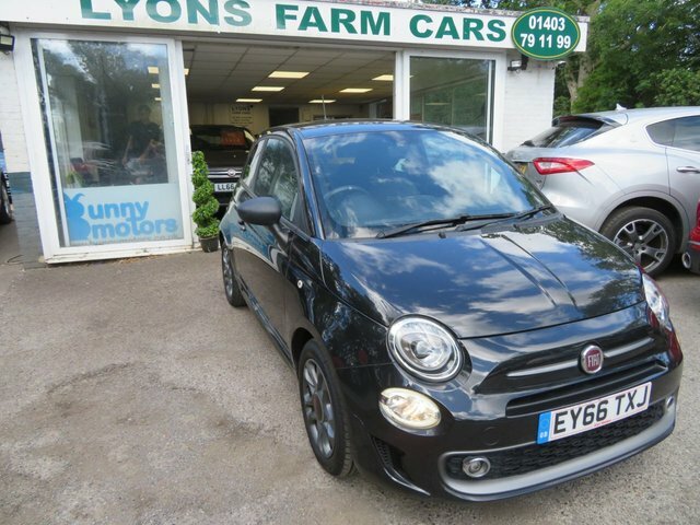 Fiat 500 2017 1.2 S Hatchback Euro 6 Ss Black